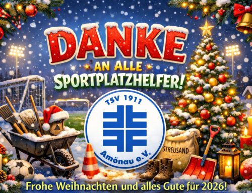 Ein Dankeschön an alle Sportplatzhelfer*innen