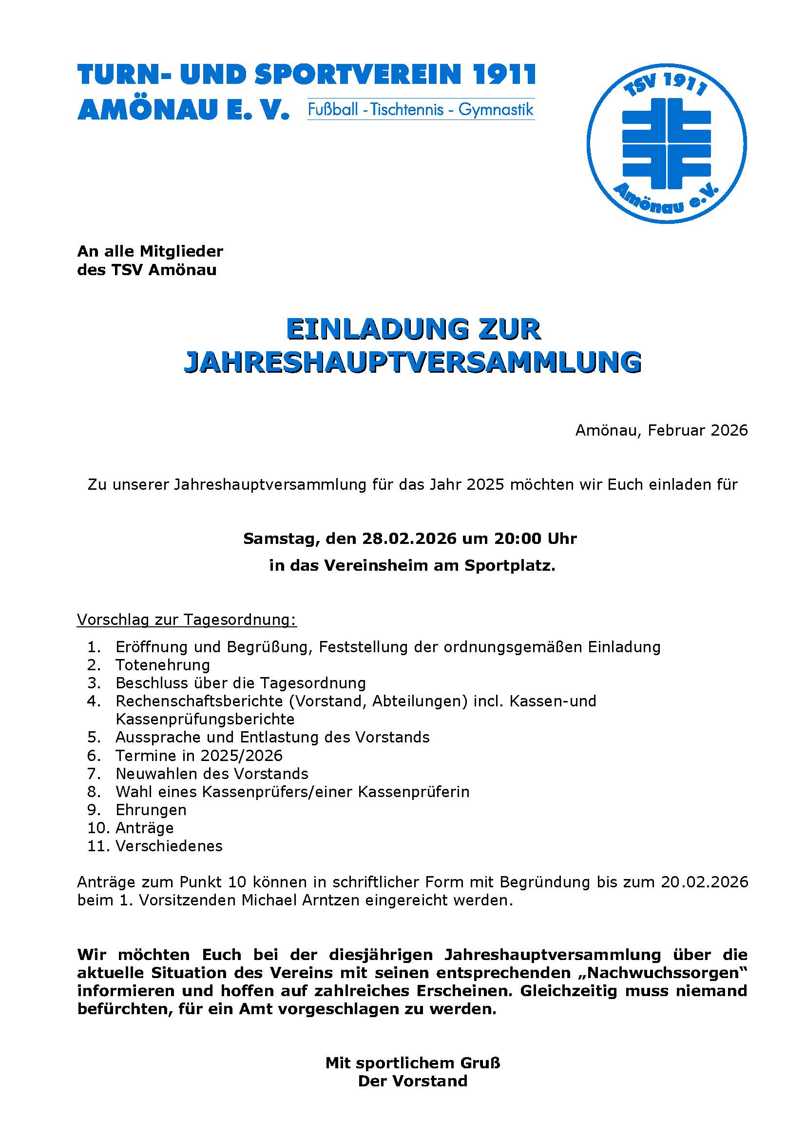 JHV-Einladung 28.02.2026