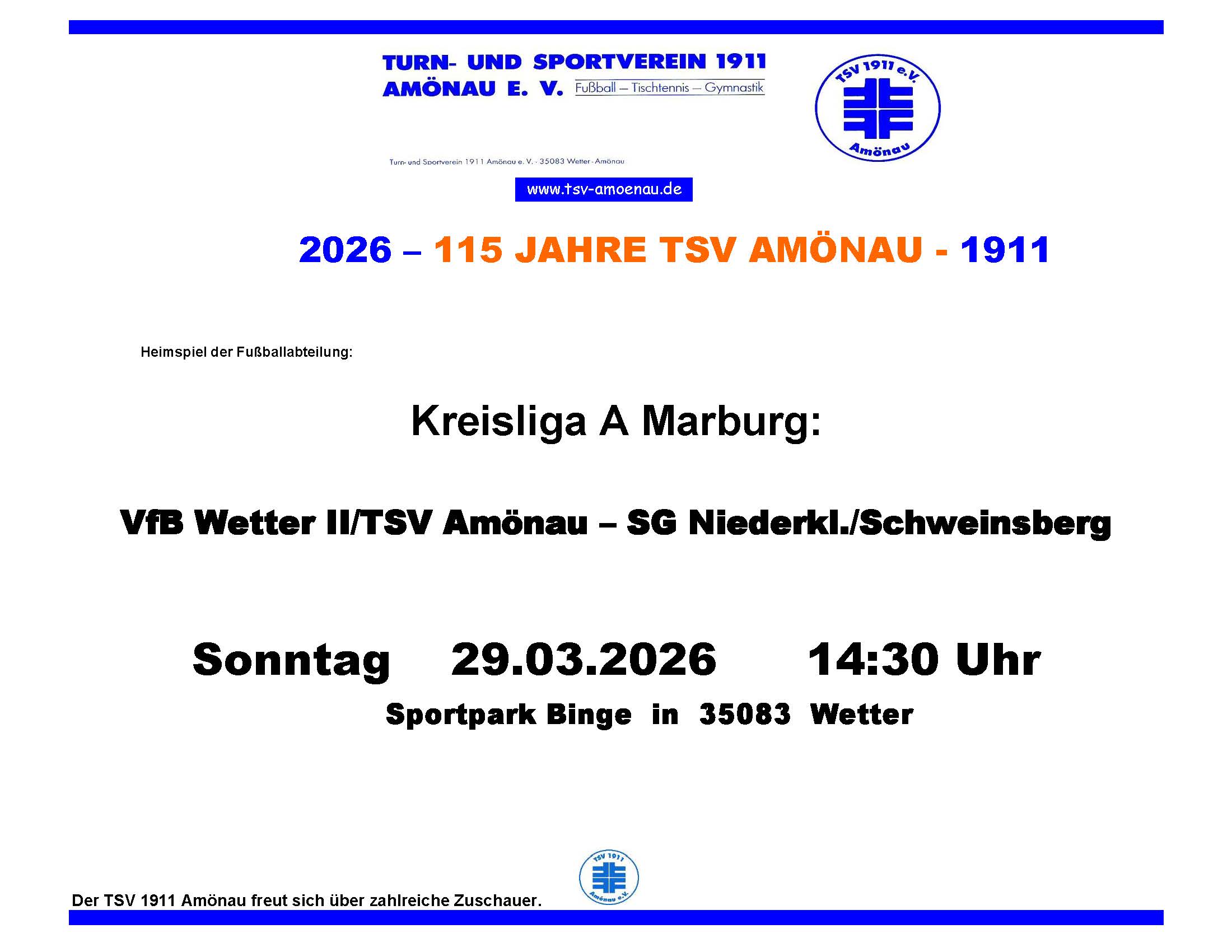 Heimspiel_SG_Niederklein_Schweinsberg